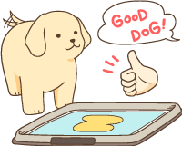 Illustration of puppy